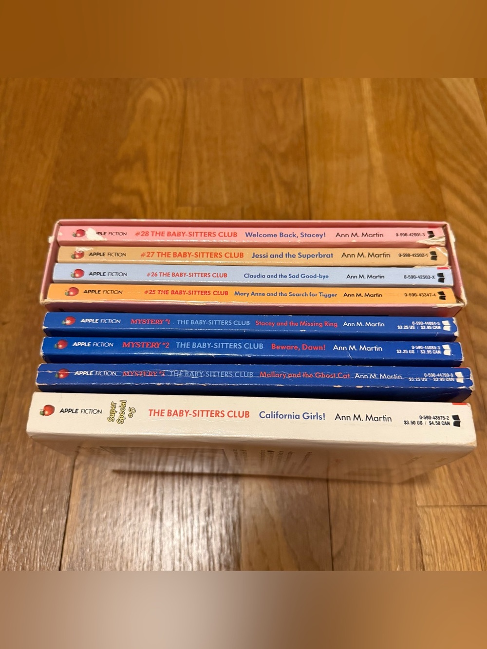Lot of 8 Vintage The Baby Sitters Club includes 2 Book Sets & Super Special #5